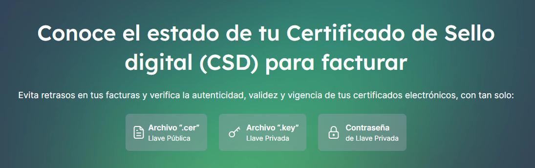 Conoce El Estado De Tu Certificado De Sello Digital Csd Para Facturar